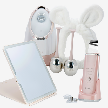 Bundles Ionic facial steamer +Honesta LED travel mirror +Radiant + Cryo / BEST SELLER