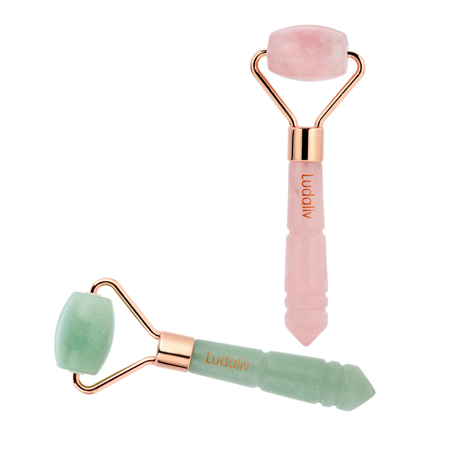 Bundles Vida natural jade vibrating lift &  countour beauty roller +Live mini roller