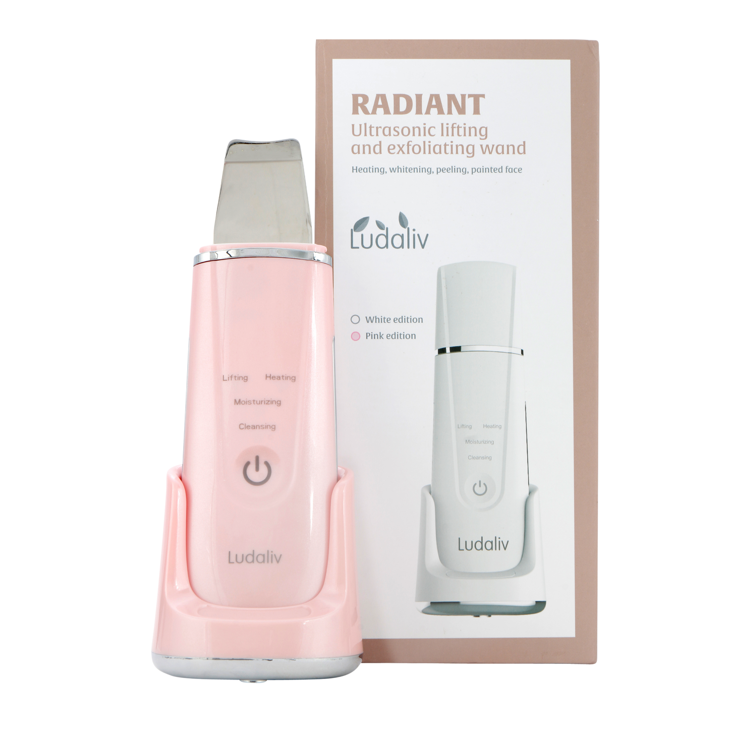 Radiant Ultrasonic Lifting and Exfoliating Wand/Bogo