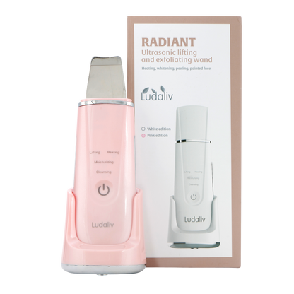 Radiant Ultrasonic Lifting and Exfoliating Wand/Bogo