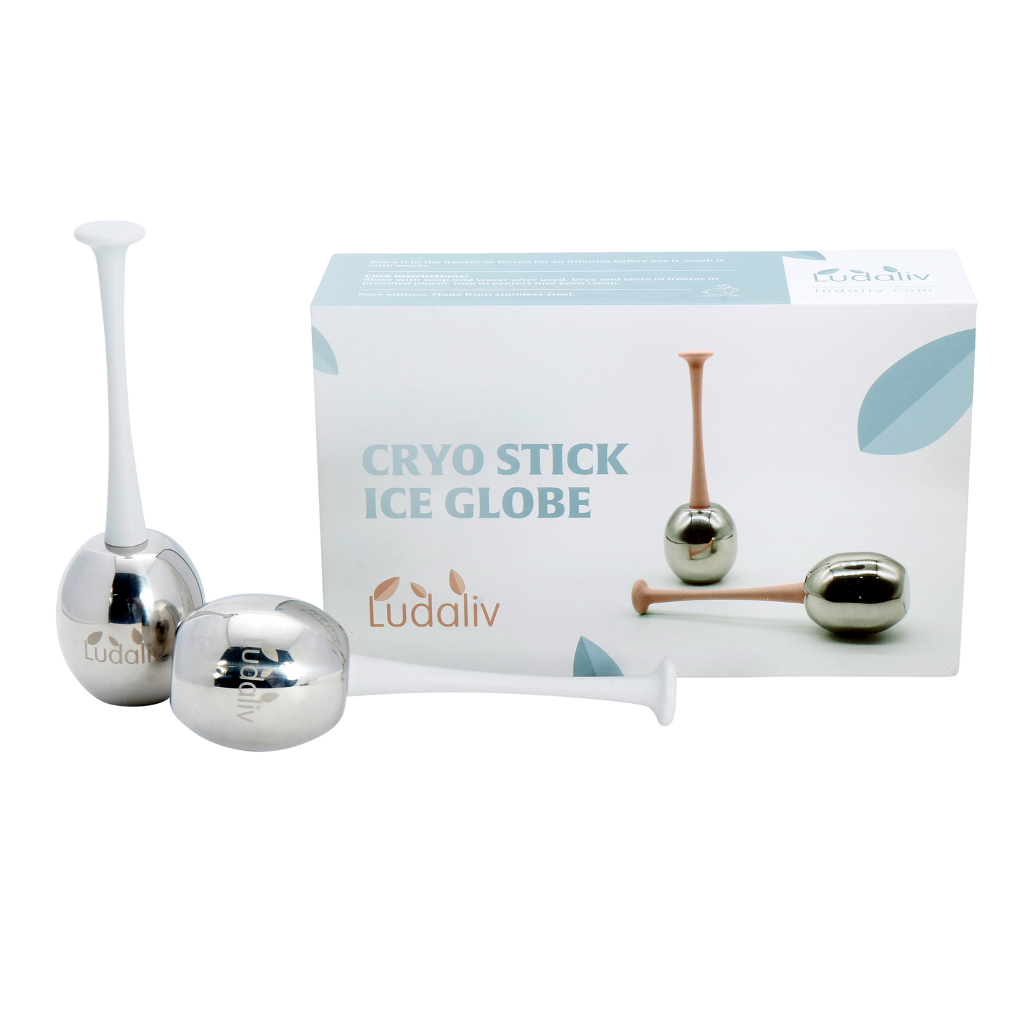 Bundles Honesta LED travel mirror + Cryo stick ice globe