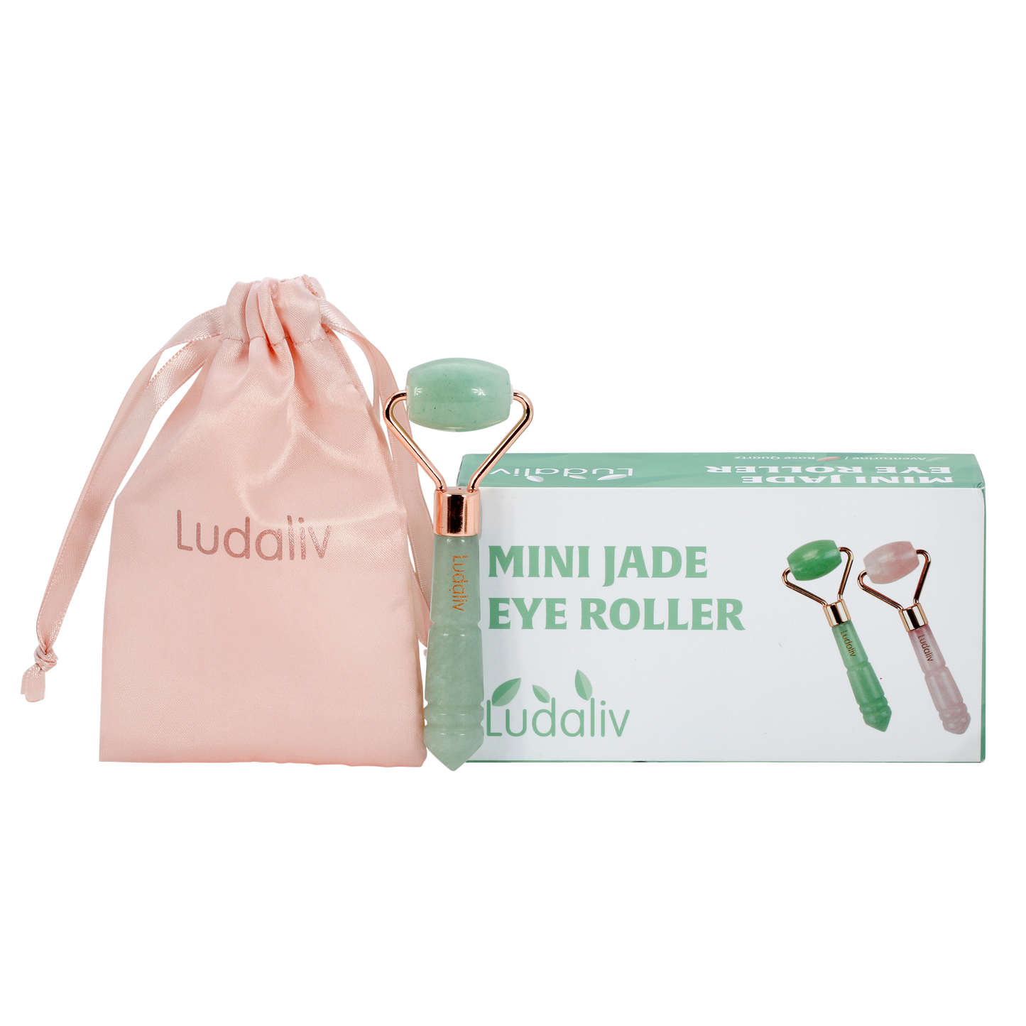 Bundles Vida natural jade vibrating lift &  countour beauty roller +Live mini roller