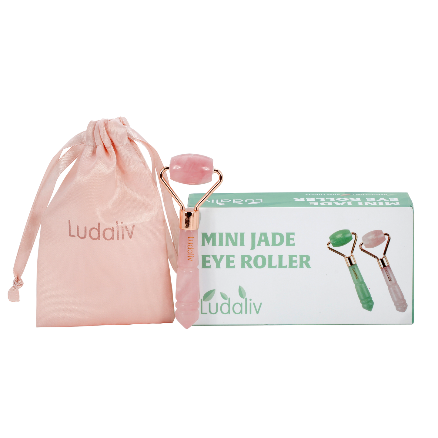 Bundles Vida natural jade vibrating lift &  countour beauty roller +Live mini roller