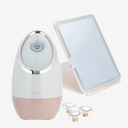 Bundles Ionic facial steamer + Honesta LED travel mirror / BEST SELLER